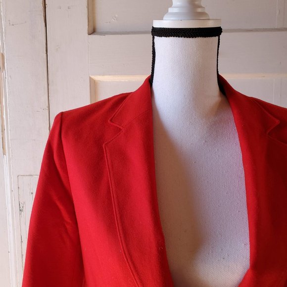 PENDLETON Red Blazer - Picture 2 of 8